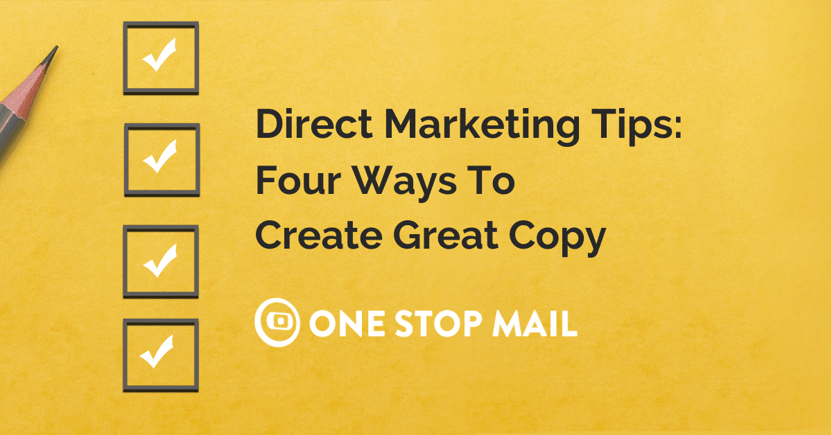 Direct Marketing Tips for Writing Sensational Copy