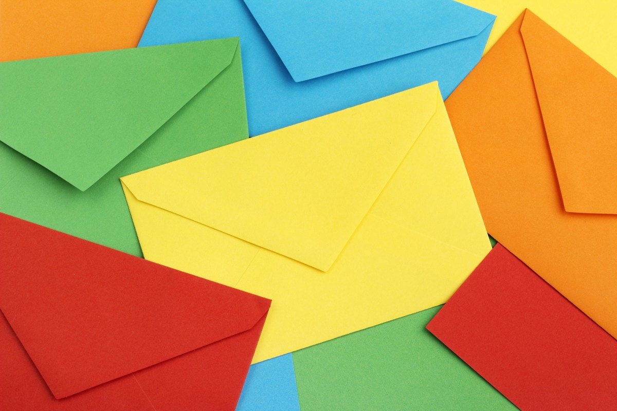 One Stop Mail Blog colorful envelops web
