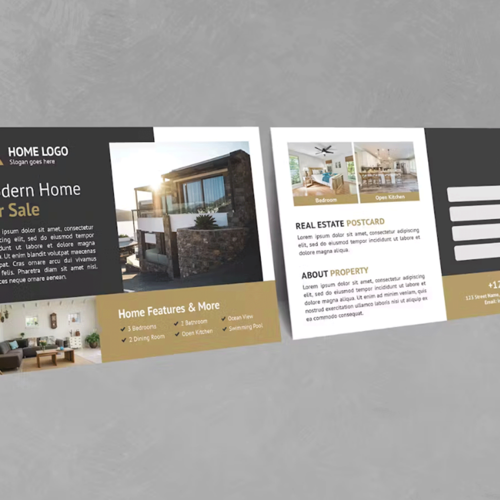 Direct mail design templates download usps compliant layouts